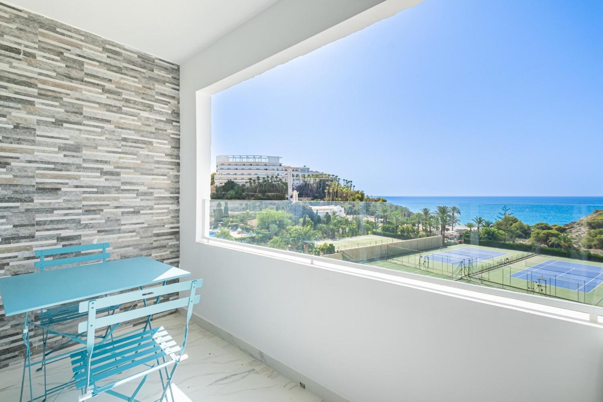 Eurotennis Paradise Beach Apartments Villajoyosa Exterior photo